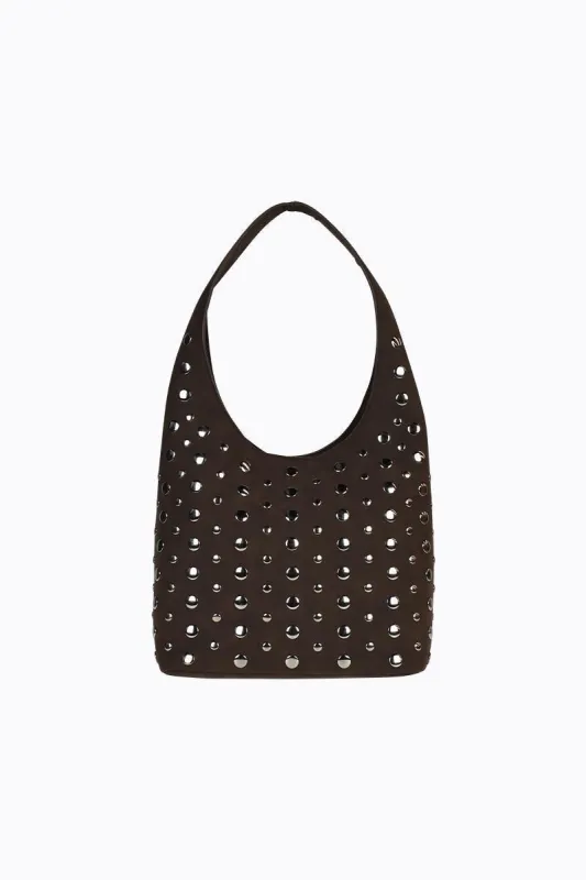 Yoko - Chocolate Faux Suede sold by PETA AND JAIN