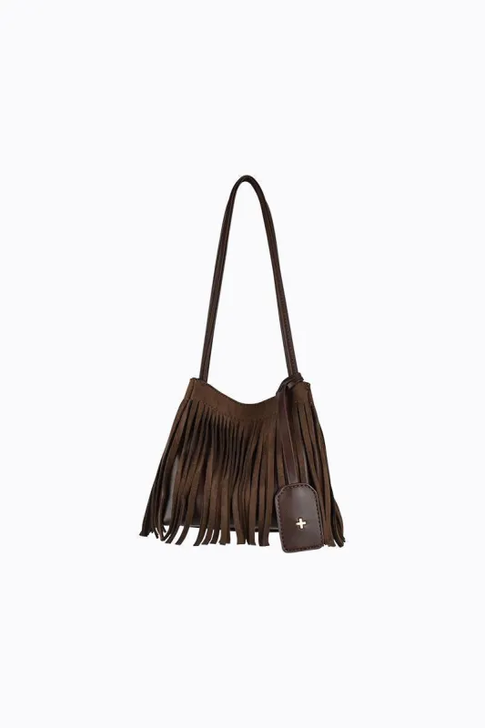 Andie - Chocolate Faux Suede made by PETA AND JAIN