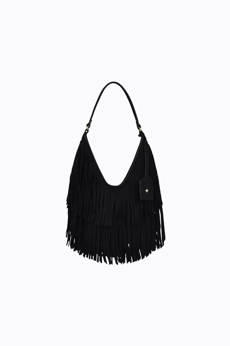 Phoebe - Black Faux Suede sold by PETA AND JAIN