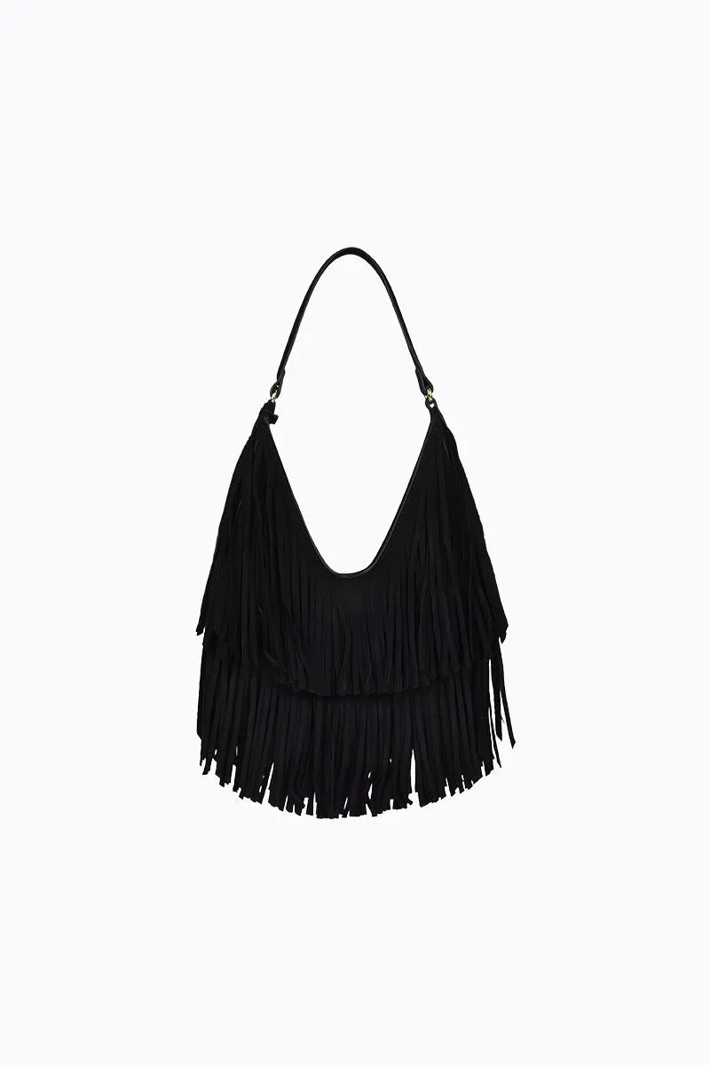 Phoebe - Black Faux Suede sold by PETA AND JAIN product image thumbnail 3