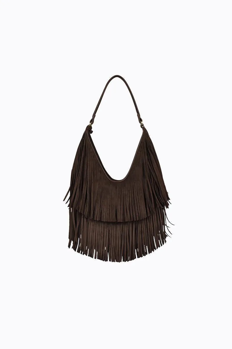 Phoebe - Chocolate Faux Suede sold by PETA AND JAIN product image thumbnail 3