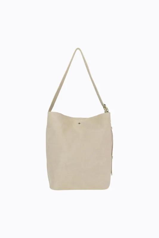 Mooki - Beige Faux Suede sold by PETA AND JAIN