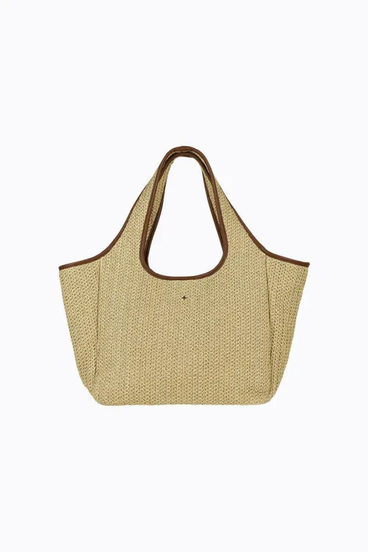 Zukkie - Natural Faux Raffia sold by PETA AND JAIN