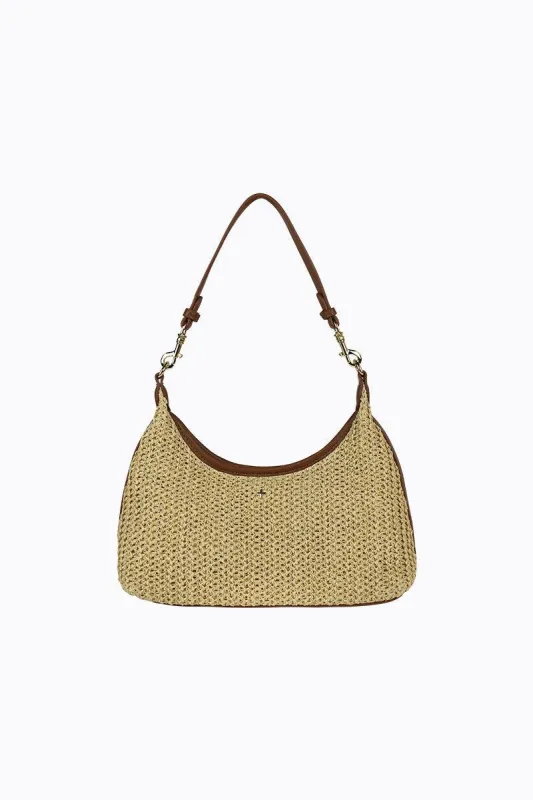 Peach - Natural Faux Raffia made by PETA AND JAIN