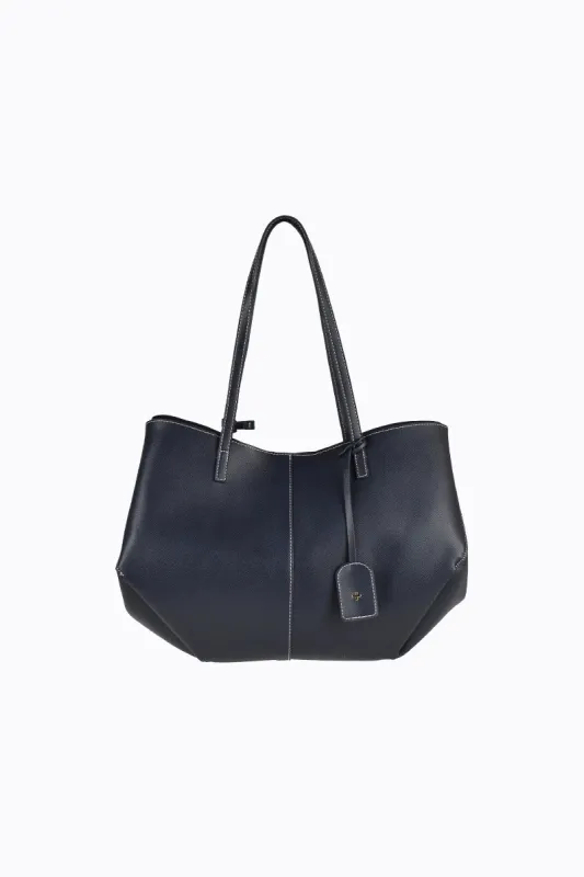 Willa - Navy Pebble sold by PETA AND JAIN