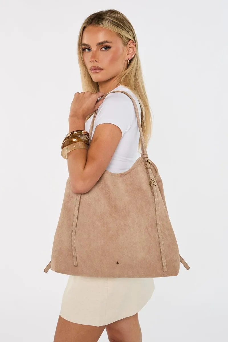 Steffy - Nude Faux Suede sold by PETA AND JAIN product image thumbnail 4