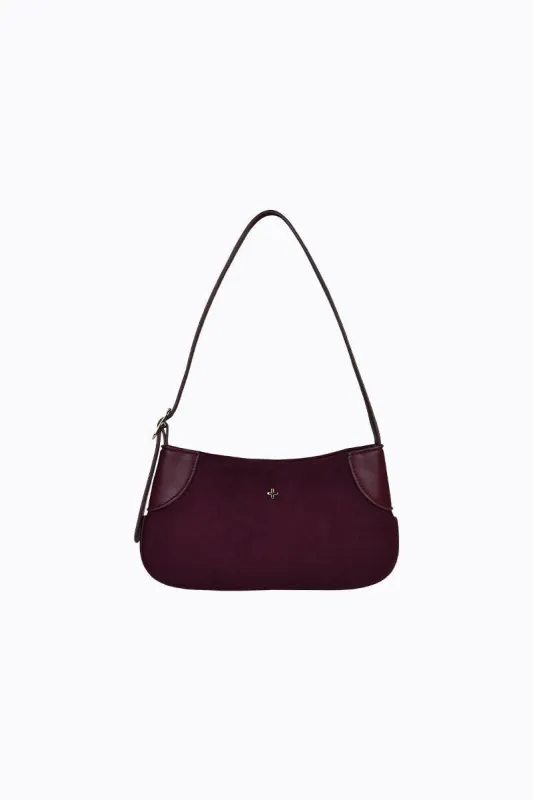 Glinda - Berry Faux Suede made by PETA AND JAIN