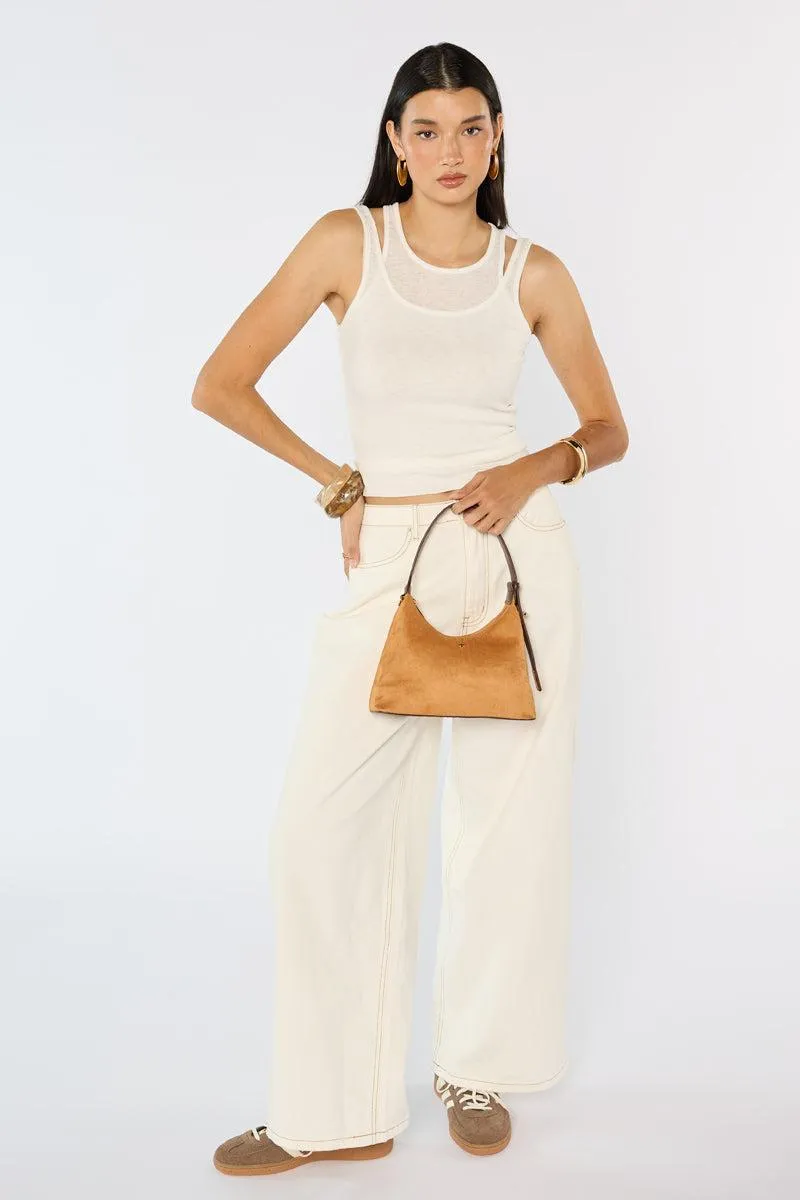Sylvie - Tan Faux Suede sold by PETA AND JAIN product image thumbnail 5