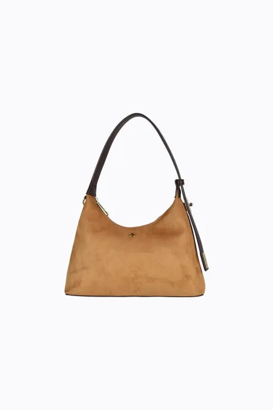 Sylvie - Tan Faux Suede made by PETA AND JAIN