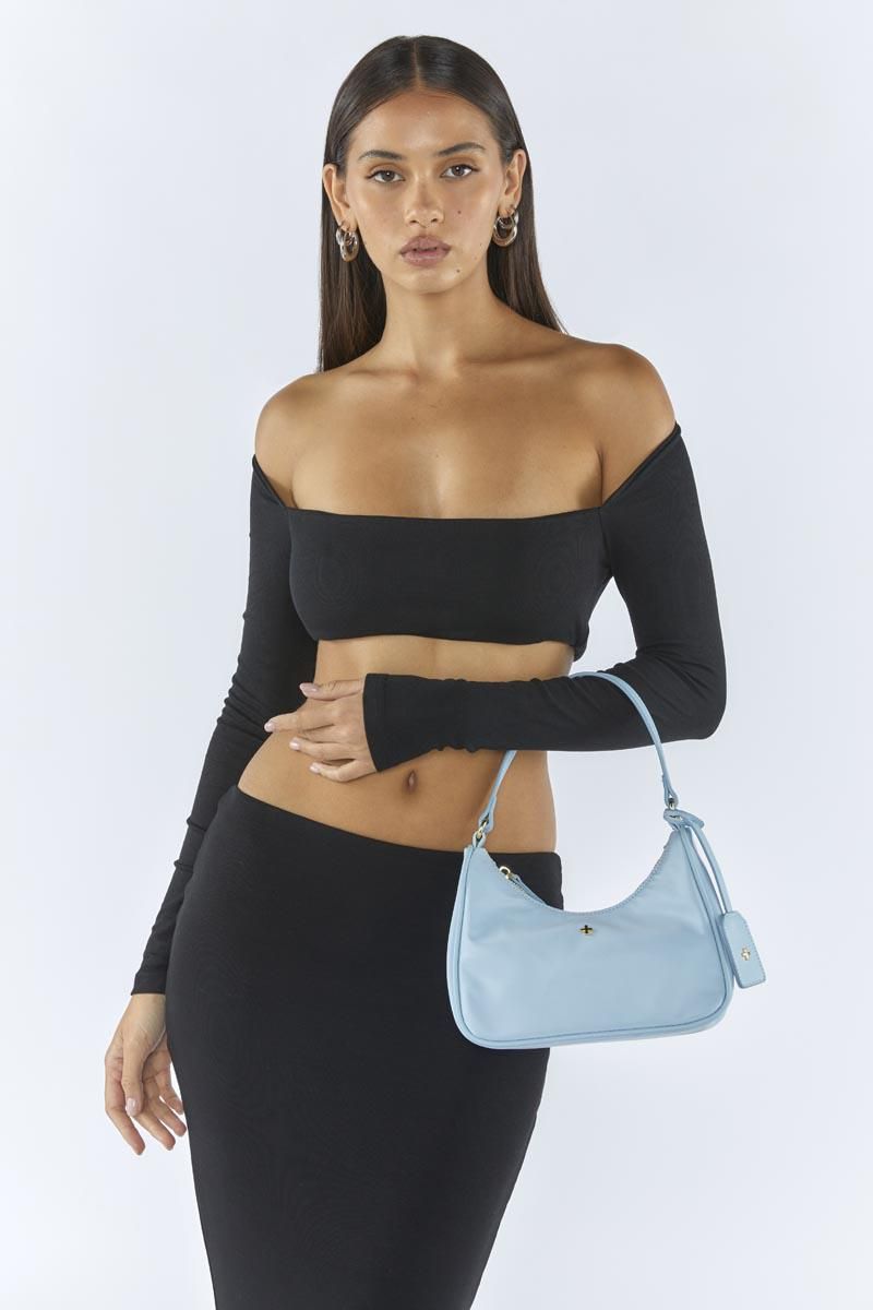 Niah - Baby Blue Nylon sold by PETA AND JAIN product image thumbnail 5