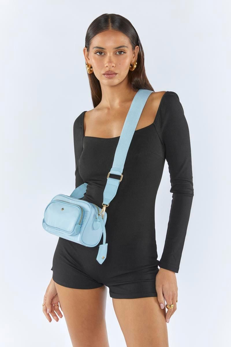 Kiara - Baby Blue Nylon sold by PETA AND JAIN product image thumbnail 5