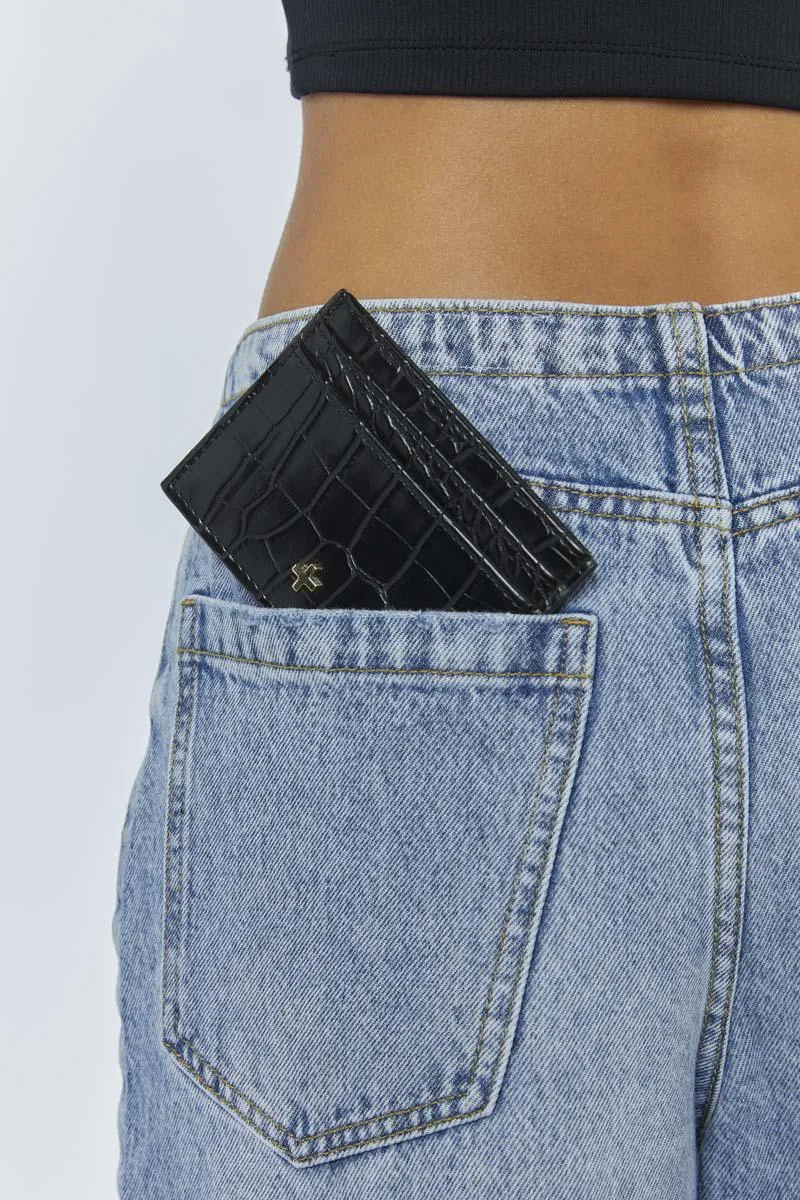 Izzy - Black Croc sold by PETA AND JAIN product image thumbnail 2