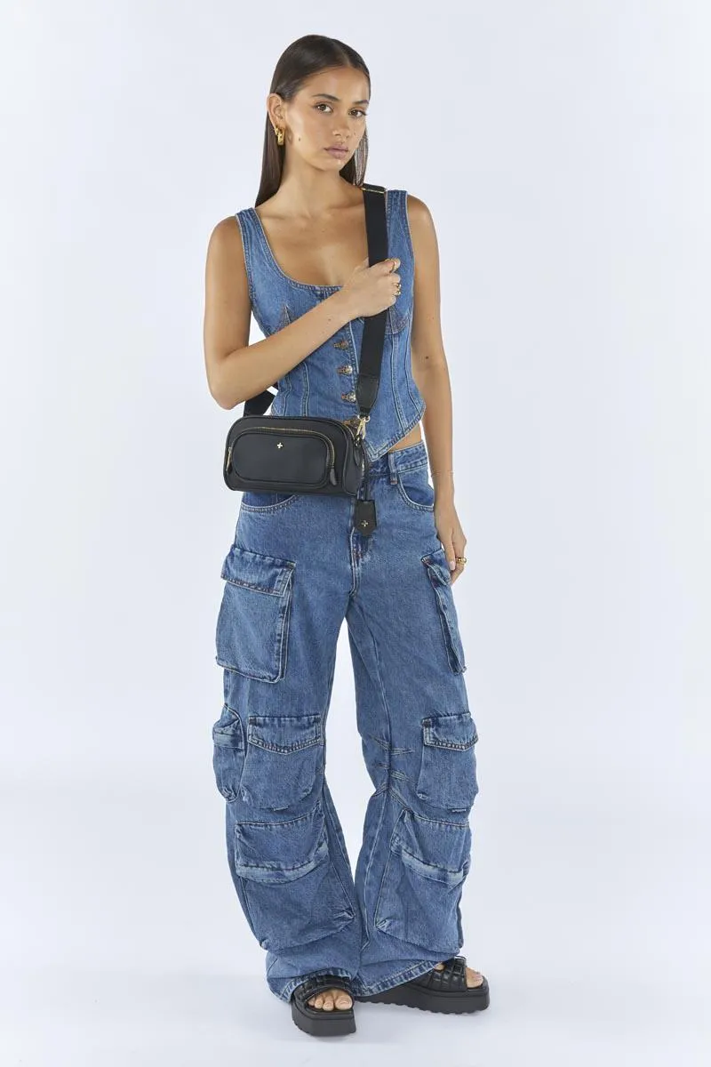 Kiara - Black Nylon sold by PETA AND JAIN product image thumbnail 4