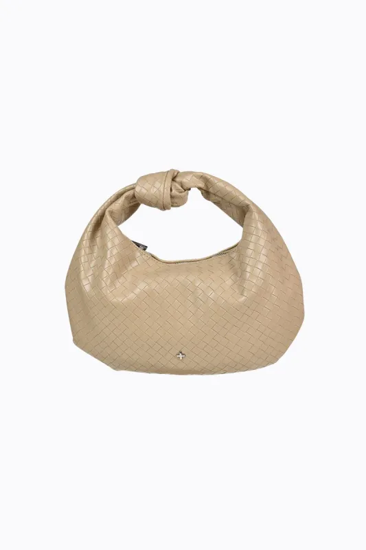 Eve - Nude Embossed Weave sold by PETA AND JAIN