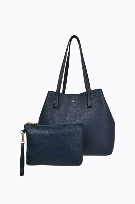 Tommi - Navy Pebble sold by PETA AND JAIN