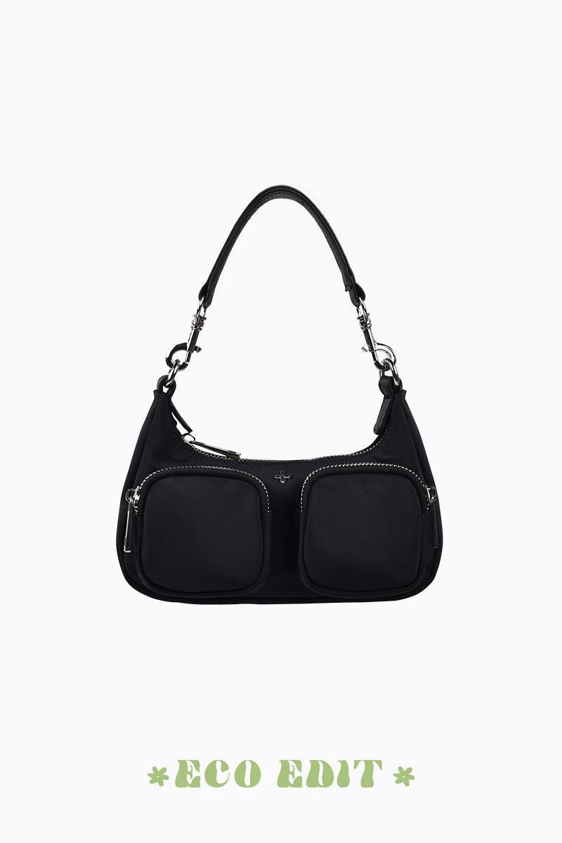 Scheana - Black Nylon Silver sold by PETA AND JAIN