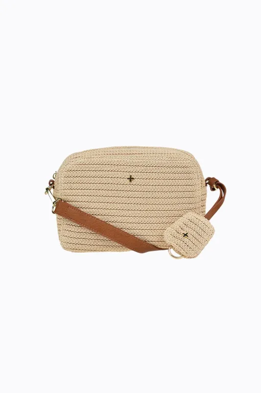 Rara - Sand Faux Raffia sold by PETA AND JAIN