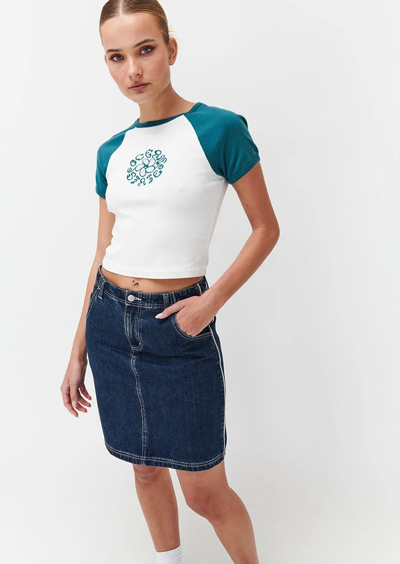 Tide Denim Skirt sold by Ghanda product image thumbnail 4