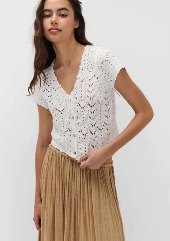 Betty Knit Top sold by Ghanda