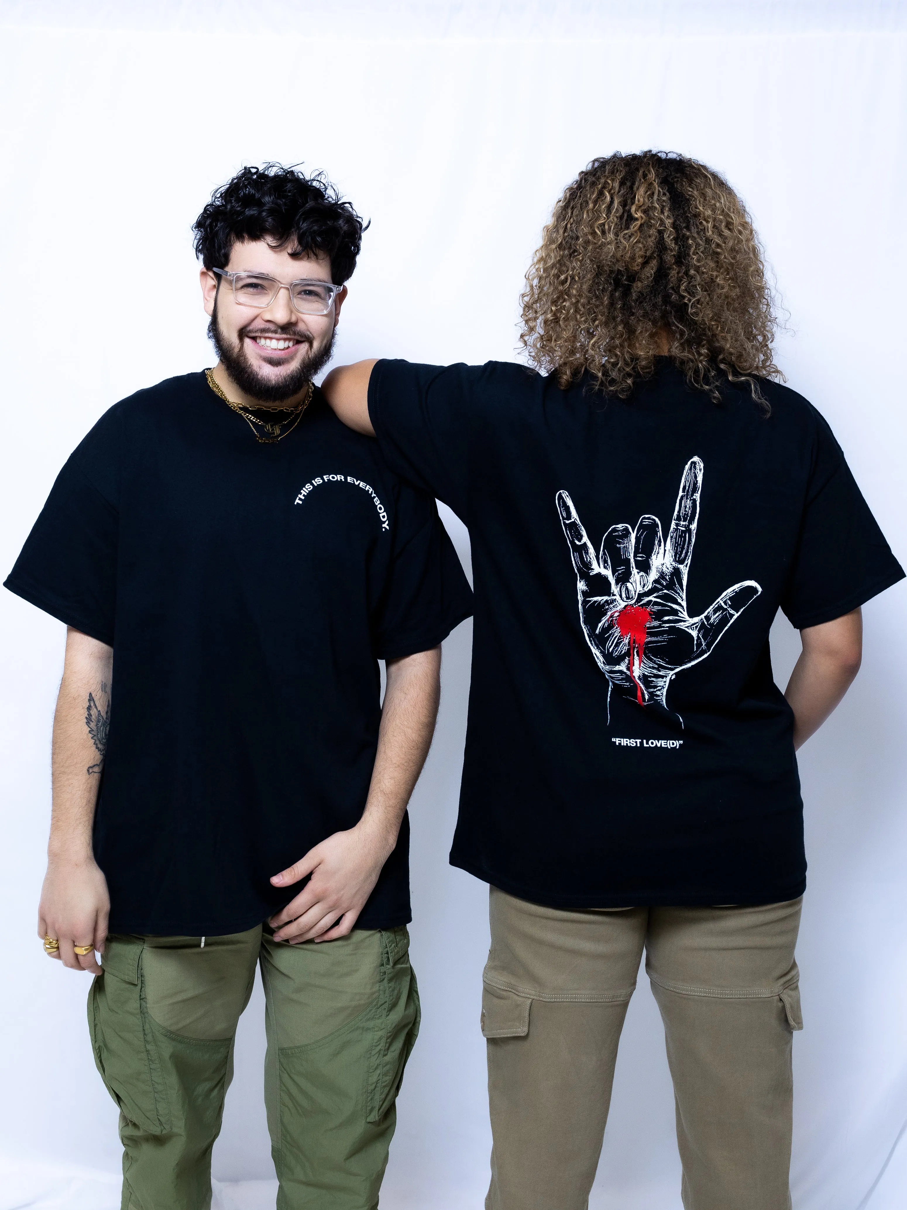 "FIRST LOVE(D)" Tee sold by Jesus Loves You product image thumbnail 3