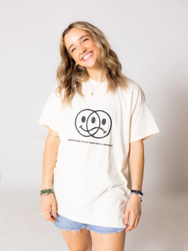 JLY x Not Always Okay Collab Tee sold by Jesus Loves You