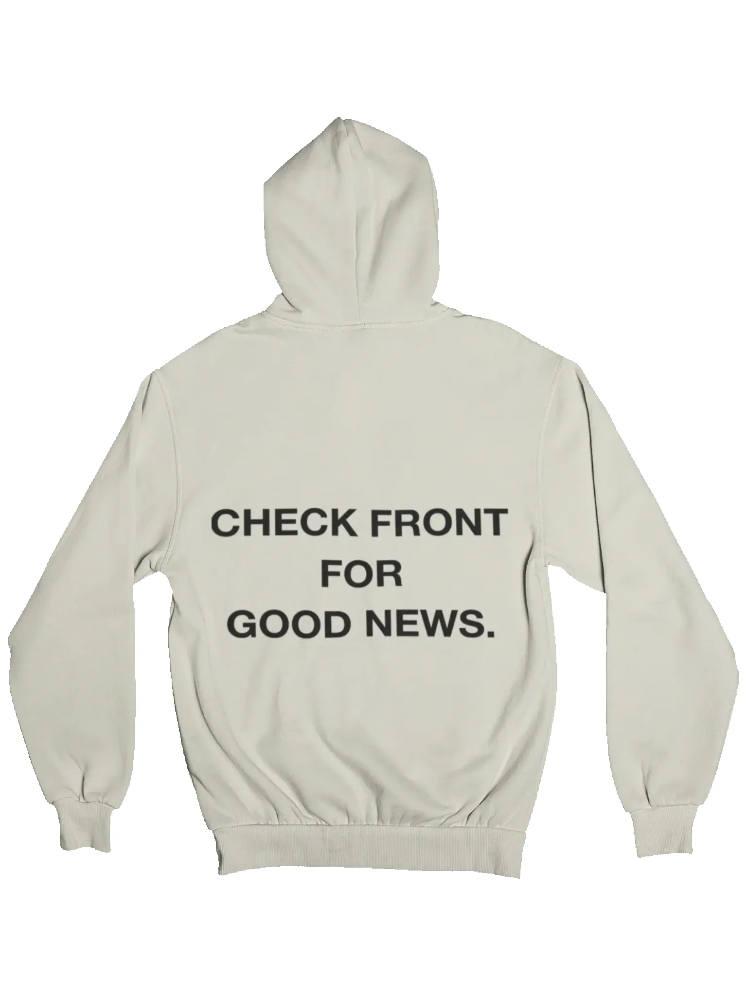 "Check Front" Sand Premium Hoodie sold by Jesus Loves You product image thumbnail 5