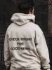 "Check Front" Sand Premium Hoodie sold by Jesus Loves You
