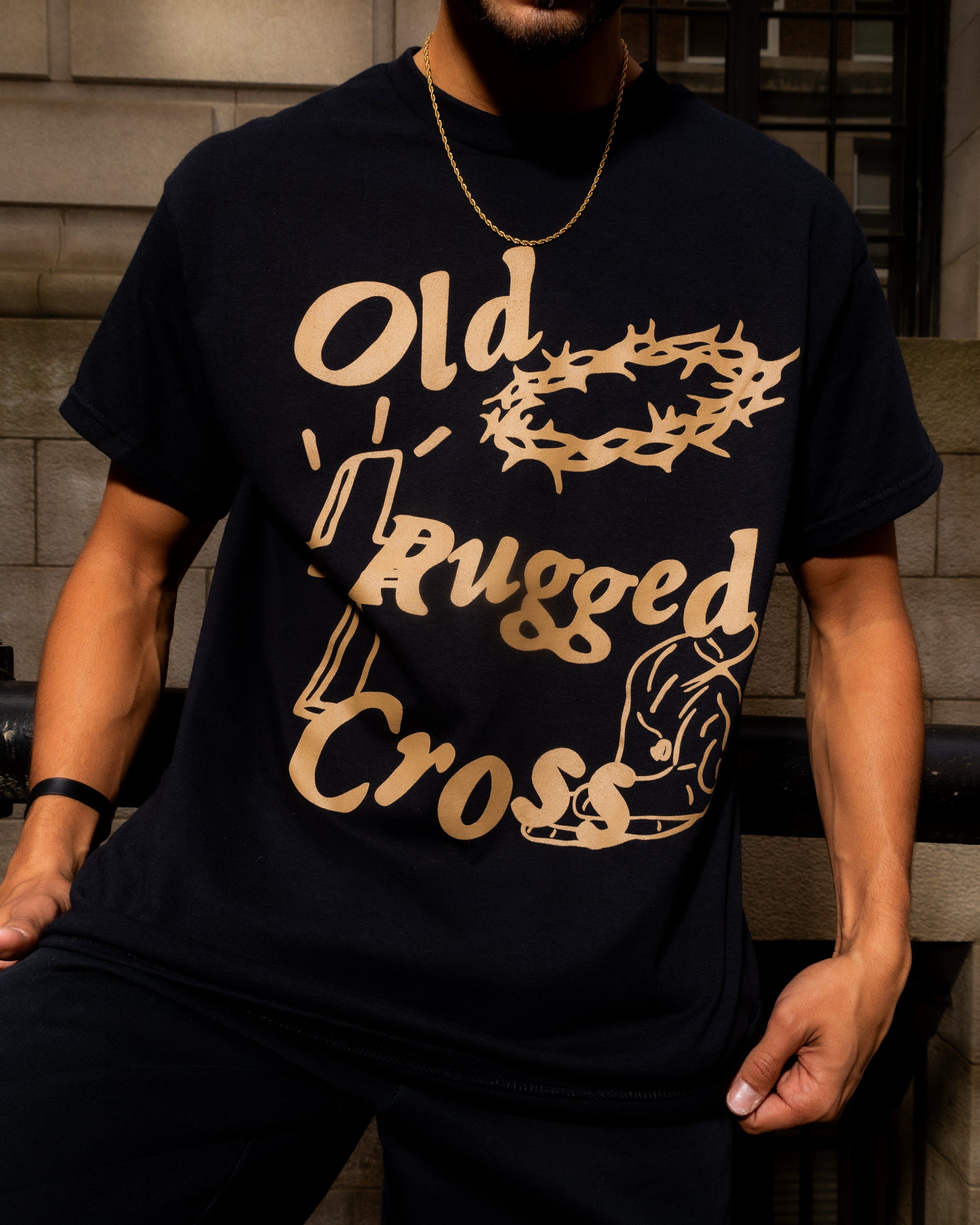 "Old Rugged Cross" Tee || Copper Print sold by Jesus Loves You product image thumbnail 2