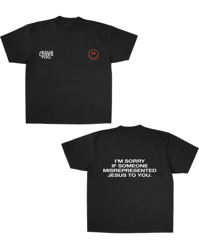 "Misrepresented" Tee || Black sold by Jesus Loves You