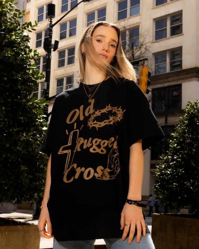 "Old Rugged Cross" Tee || Copper Print sold by Jesus Loves You