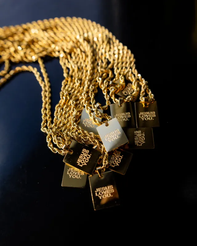 {Upgraded} LMTD || 18K Gold Plated Chain sold by Jesus Loves You