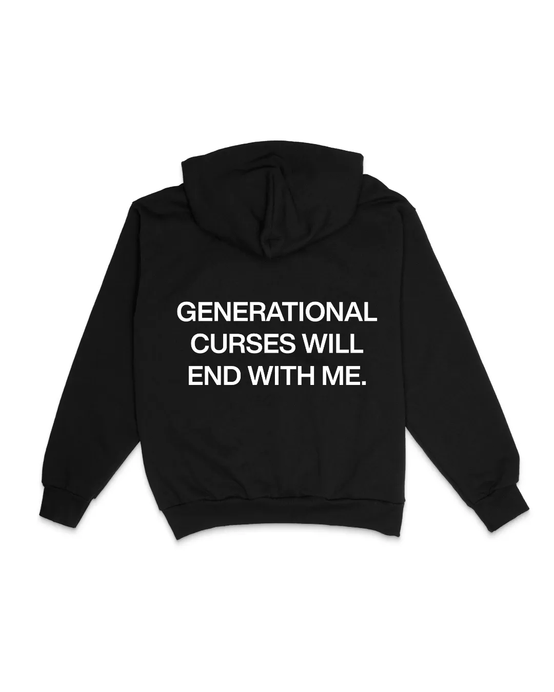 "Break The Cycle" Hoodie Black sold by Jesus Loves You product image thumbnail 2