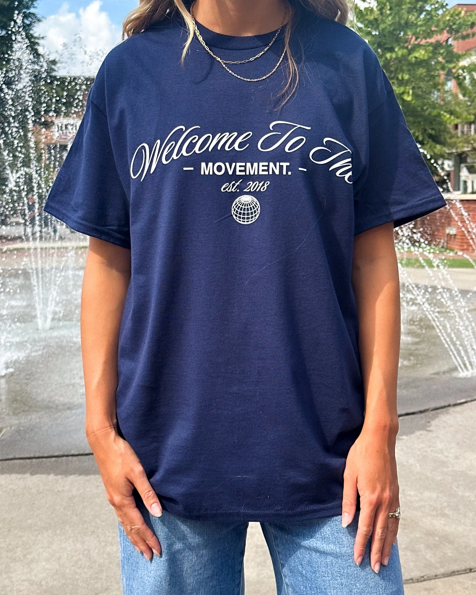 "All Star" Tee || Deep Navy sold by Jesus Loves You