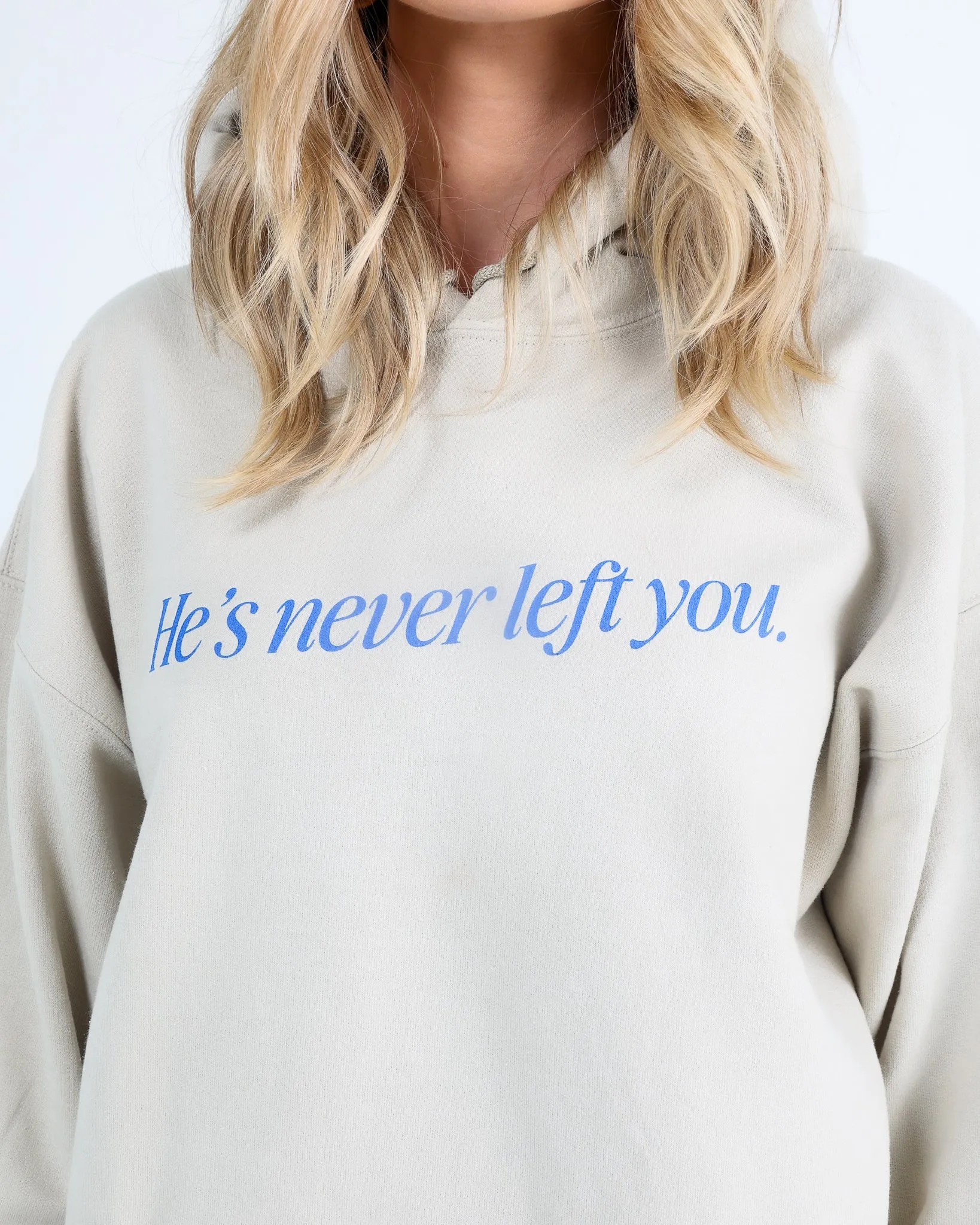 NEW || "Never Left" Hoodie sold by Jesus Loves You product image thumbnail 2