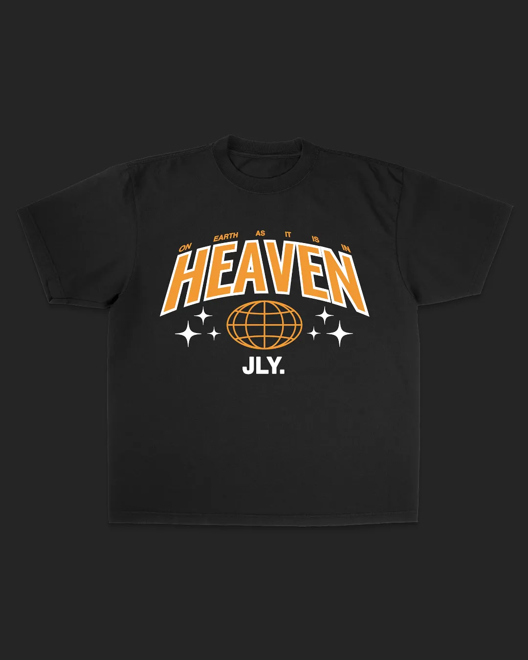 "Heaven On Earth" Tee || Black sold by Jesus Loves You