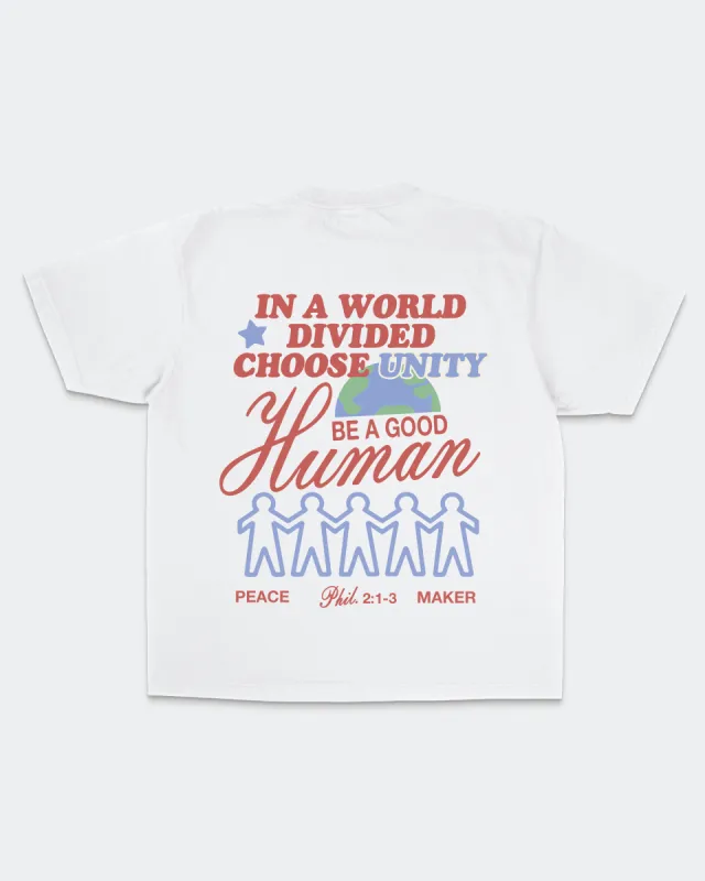 "Choose Unity" Tee || White sold by Jesus Loves You