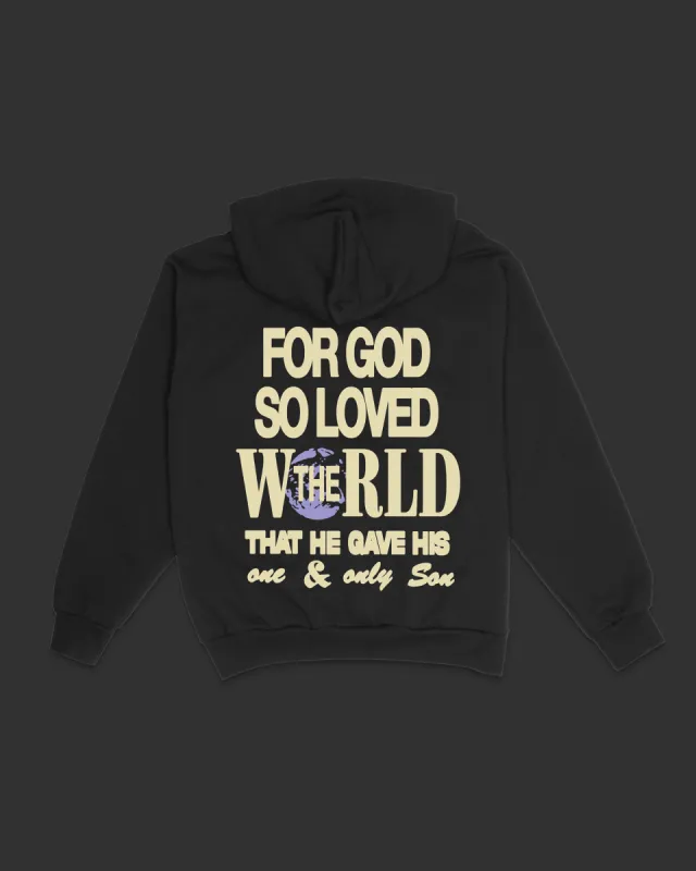 "For God So Loved The World" Hoodie sold by Jesus Loves You