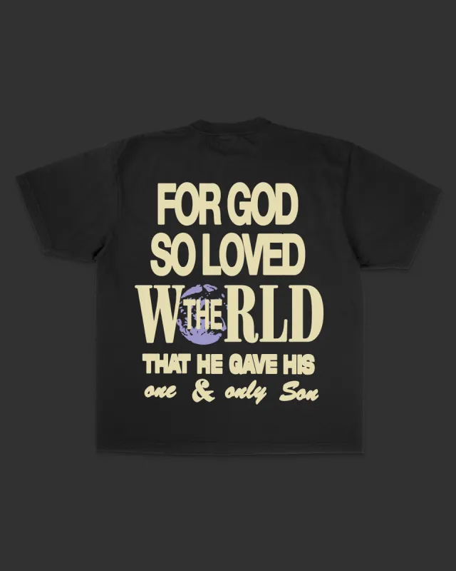 "For God So Loved The World" Tee sold by Jesus Loves You