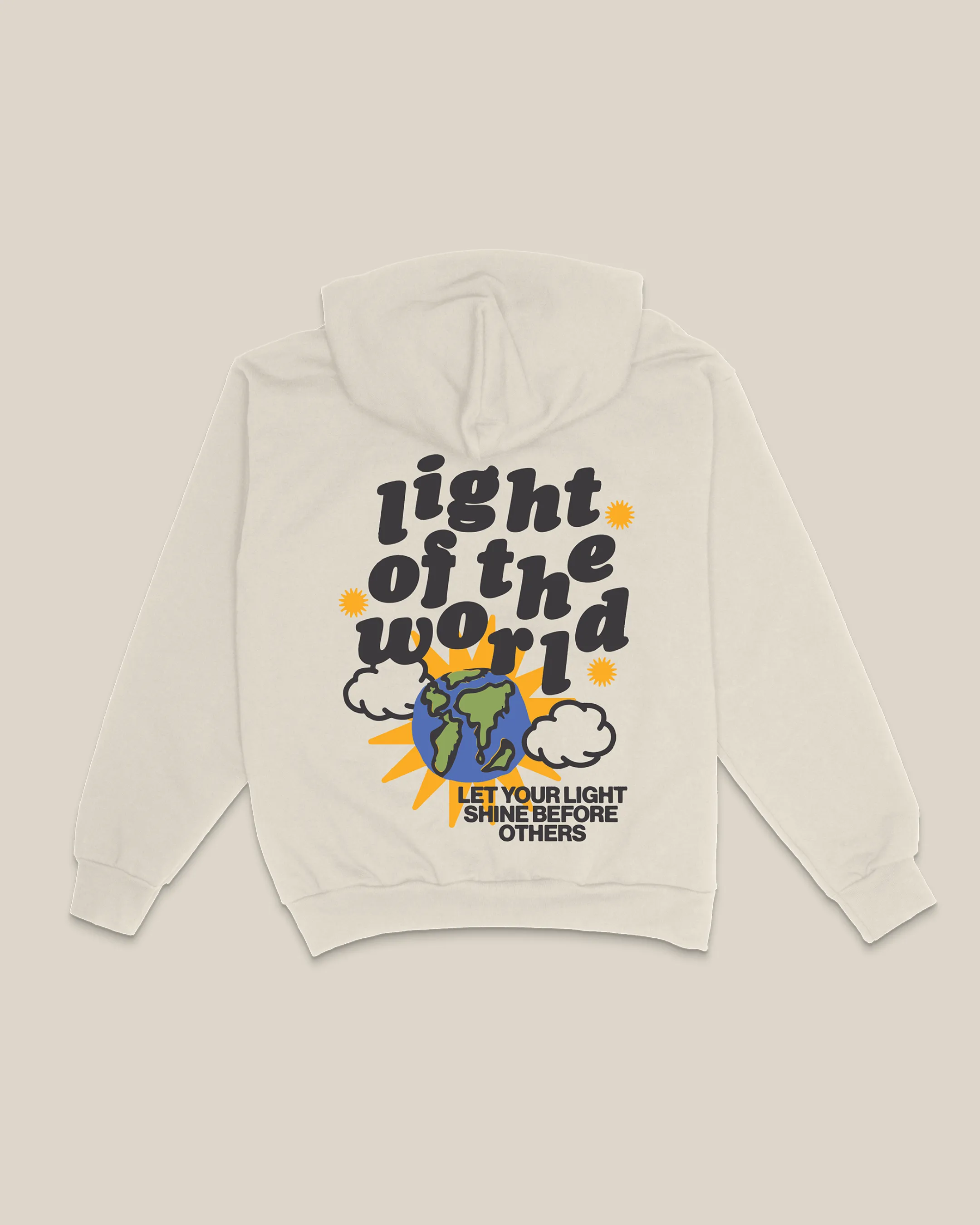 "Light Of The World" Hoodie sold by Jesus Loves You