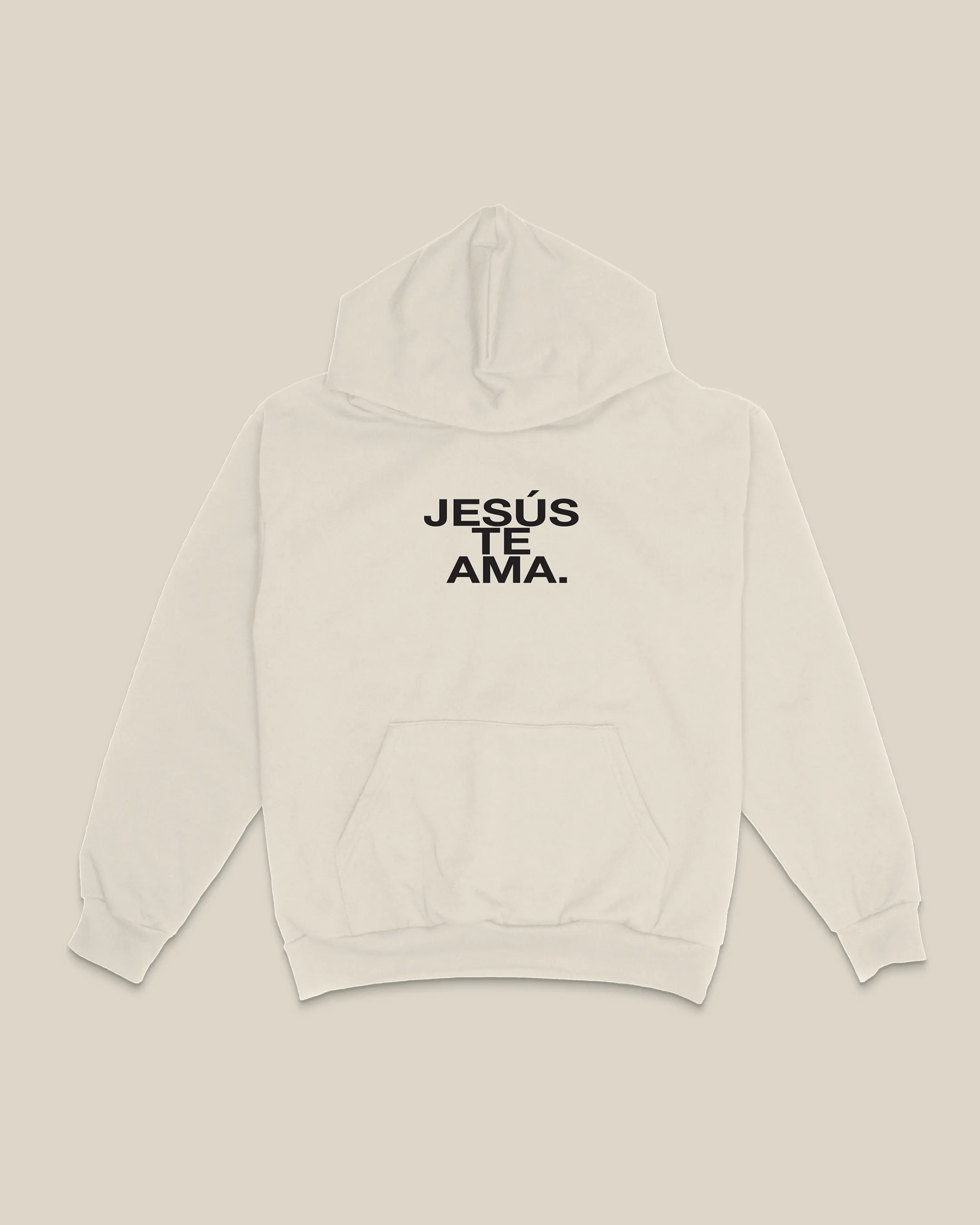 Spanish "Check Front" Hoodie sold by Jesus Loves You product image thumbnail 2