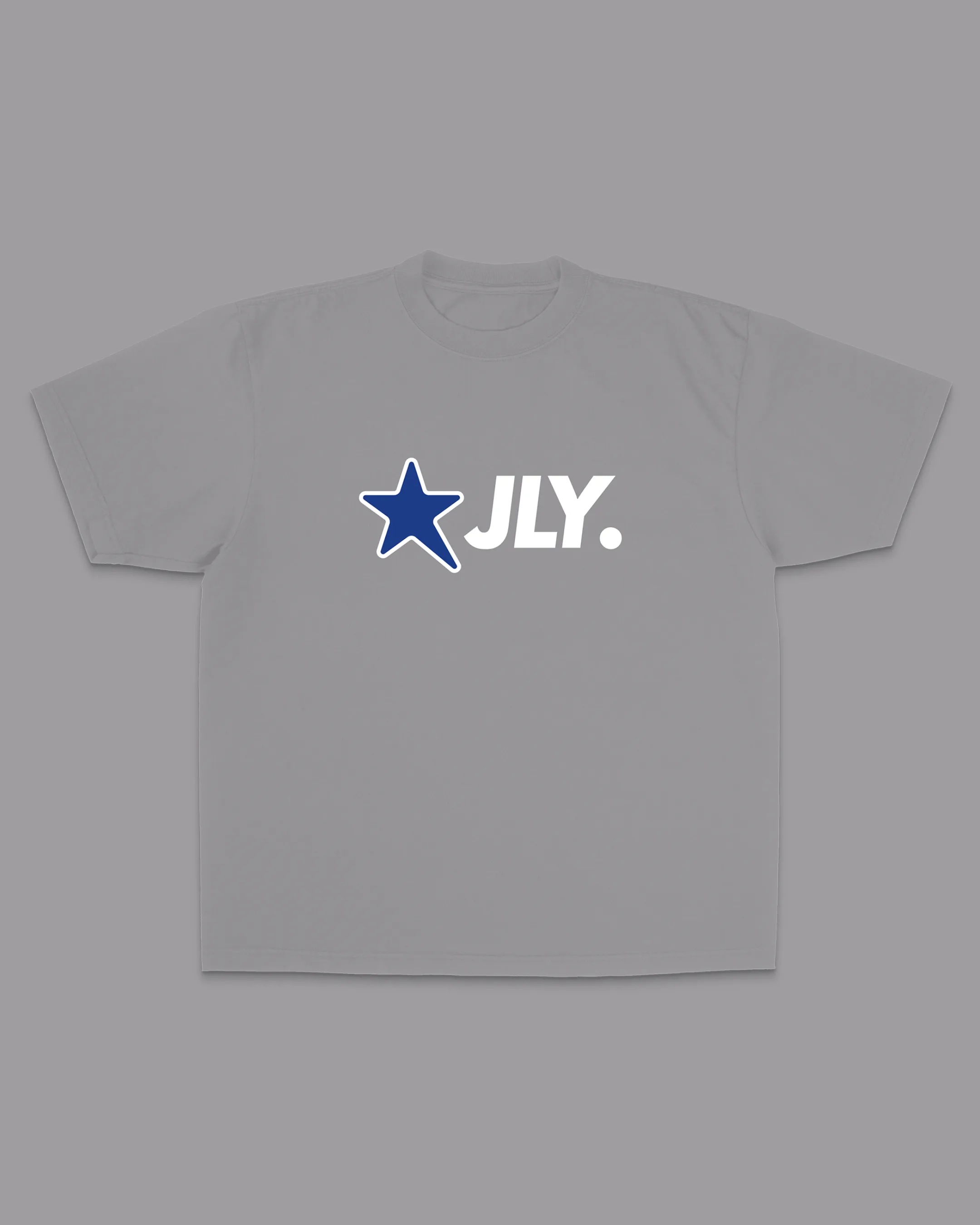 "Overbranded Tee" || Gravel Gray sold by Jesus Loves You product image thumbnail 2