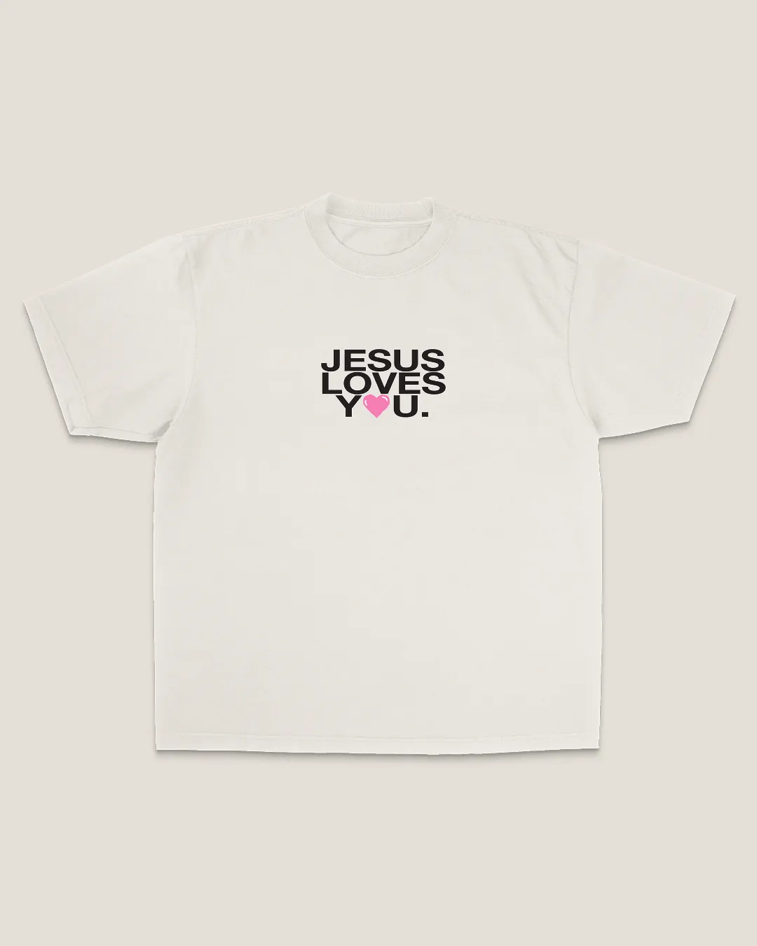 "Bold Love" Tee || Sand sold by Jesus Loves You product image thumbnail 2