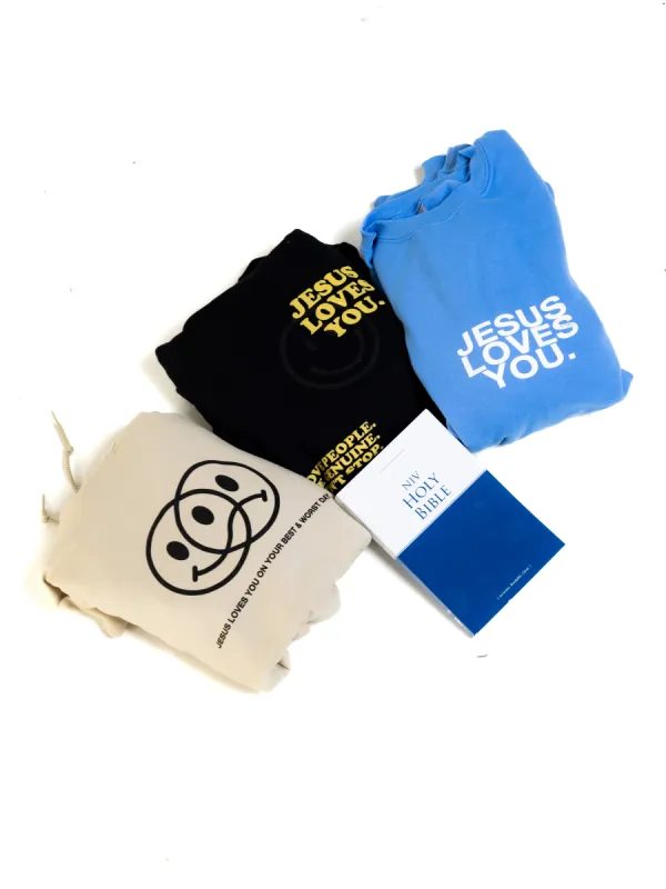 Hoodie/Crewneck (2 For $25) made by Jesus Loves You