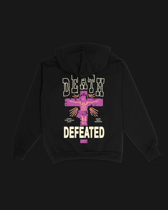 "Death Defeated" Hoodie made by Jesus Loves You