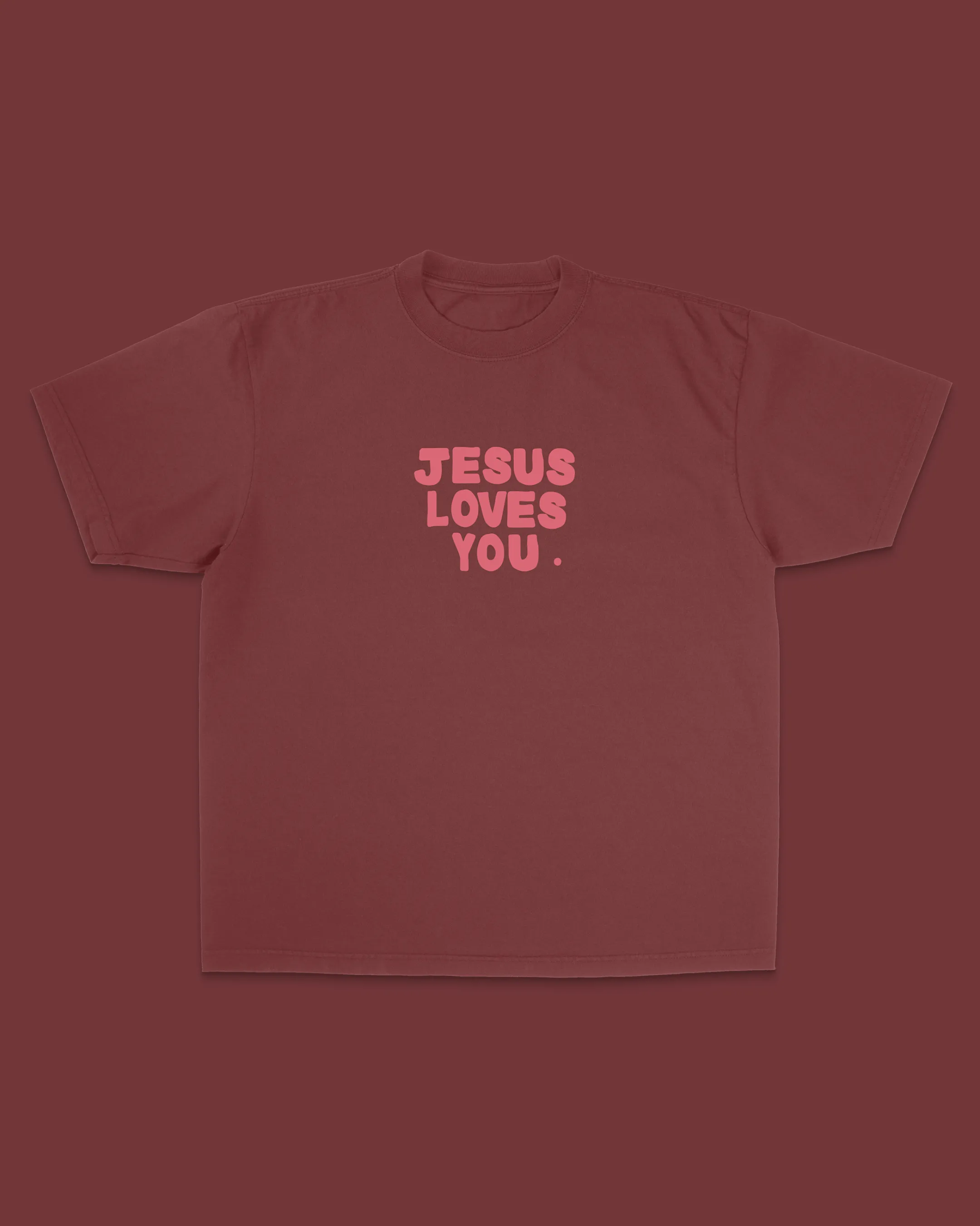 "Glory Of God" Tee || Cardinal sold by Jesus Loves You product image thumbnail 2