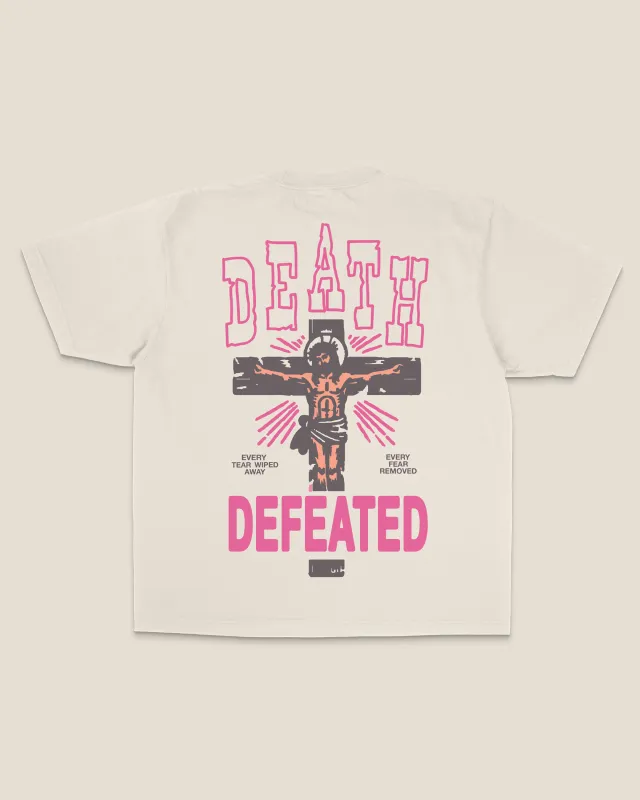 "Death Defeated" Tee sold by Jesus Loves You