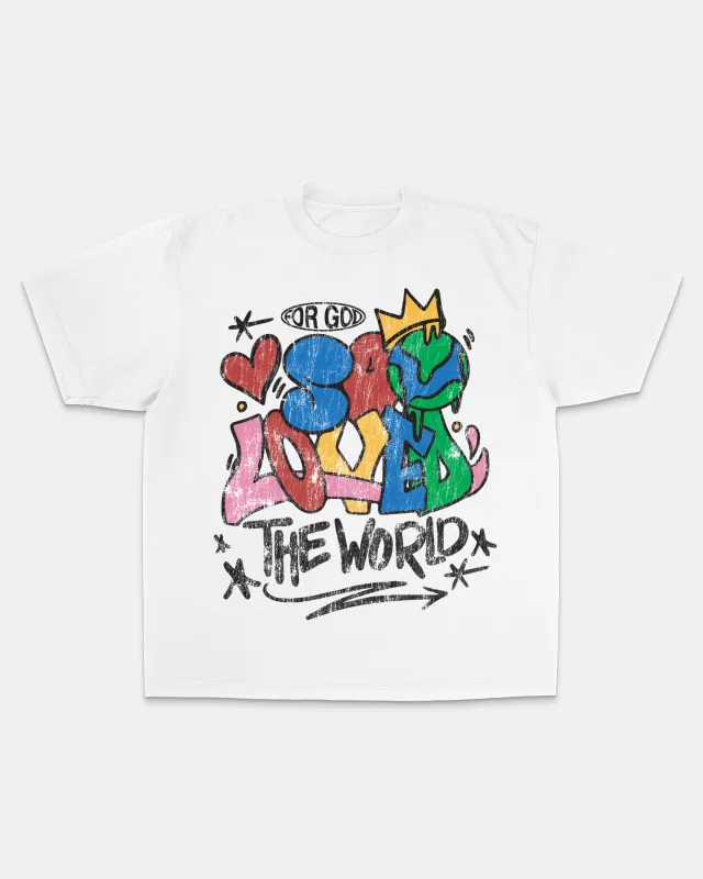 Jesus Loves You Day "For God So Loved The World" Tee || Pre-Order sold by Jesus Loves You