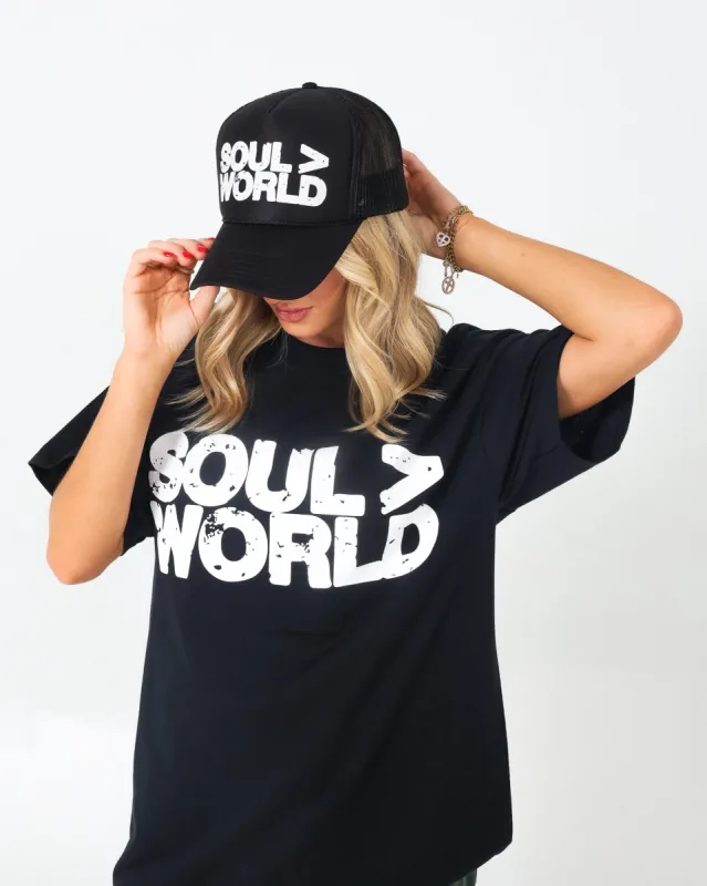 Soul>World Trucker Hat sold by Jesus Loves You