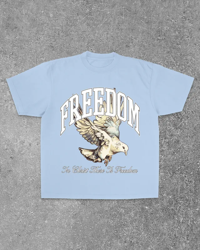 "Freedom" Dove Tee sold by Jesus Loves You