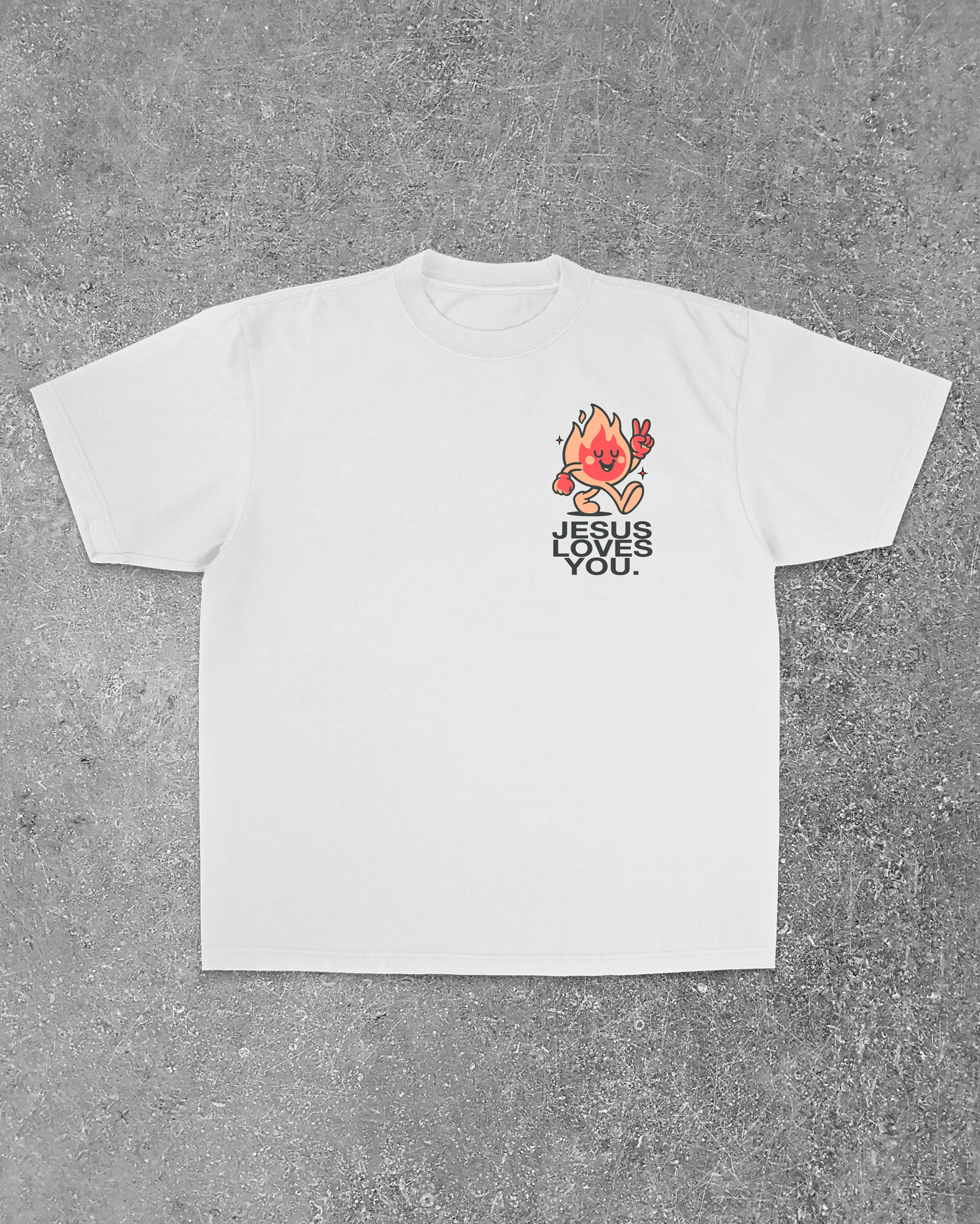 NEW || "On Fire" Tee sold by Jesus Loves You product image thumbnail 2